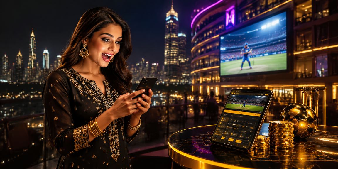 Indian cricket betting scene showing cultural festive mood